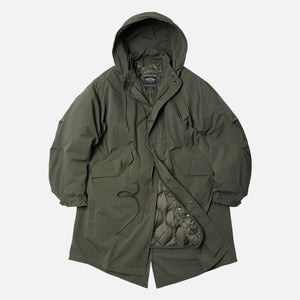 Frizmworks - Frizmworks Vincent M1965 Fishtail 2 In 1 Parka Jacket - Olive -  - Main Front View