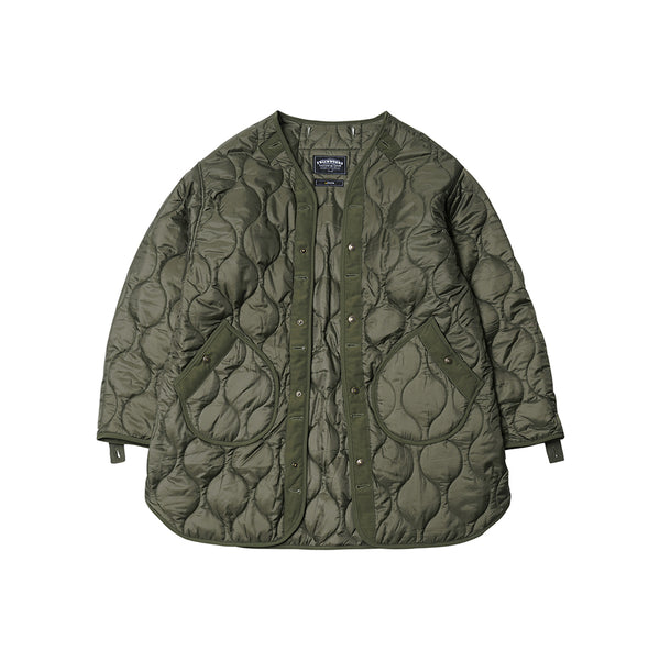 VINCENT M65 FISHTAIL COTTON 2 IN 1 PARKA AND LINER JACKET - OLIVE- TH…