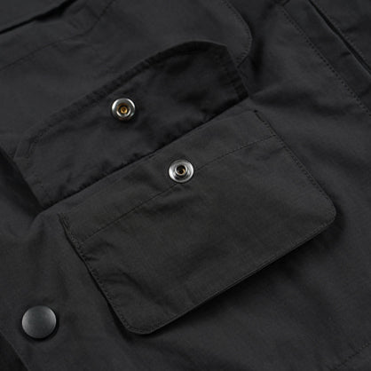 WADING HOODED PARKA - BLACK