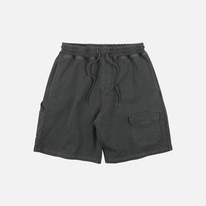 Frizmworks - WASHED CARPENTER SWEAT SHORTS - CHARCOAL -  - Main Front View