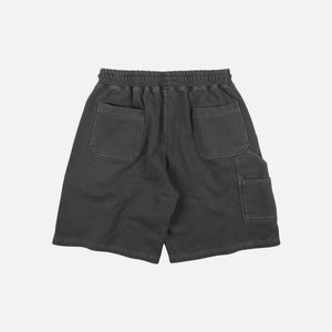 Frizmworks - WASHED CARPENTER SWEAT SHORTS - CHARCOAL -  - Alternative View 1