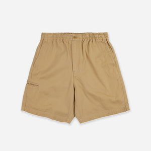 Frizmworks - WASHED OFFICER CHINO SHORTS - BEIGE -  - Main Front View