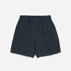 Frizmworks - WASHED OFFICER CHINO SHORT - BLACK -  - Main Front View