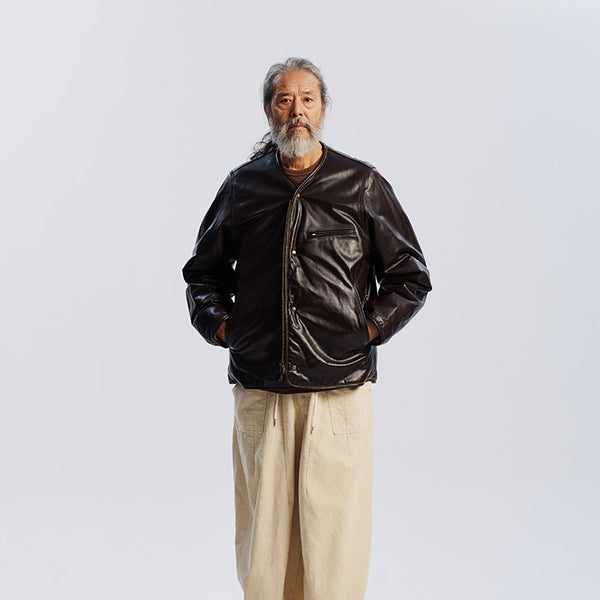 Frizmworks Waxed Cowhide Reversible Liner Jacket - Black