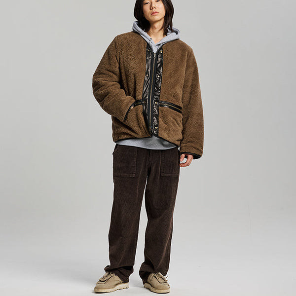 Frizmworks Waxed Cowhide Reversible Liner Jacket - Brown