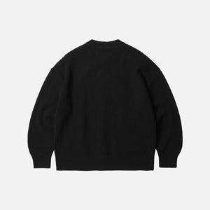 Frizmworks - WOOL DECK ZIPUP CARDIGAN - BLACK -  - Alternative View 1