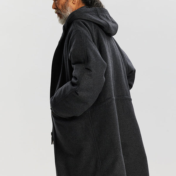 Frizmworks Wool Vincent Fishtail Parka - Charcoal
