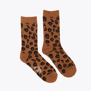 Rostersox - Animal Socks - Brown -  - Main Front View