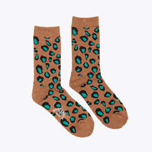 Rostersox - Animal Socks - Beige -  - Main Front View