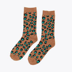 Rostersox - Animal Socks - Beige -  - Alternative View 1