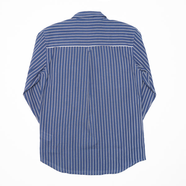 Milton Shirt - Indigo Stripe Selvedge