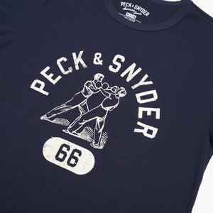 Peck & Snyder - Sparring T-Shirt - Navy -  - Alternative View 1