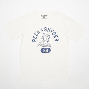 Peck & Snyder - Sparring T-Shirt - White -  - Main Front View