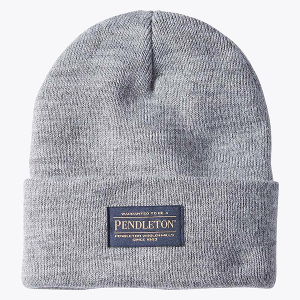 Pendleton Beanie - Light Grey Heather