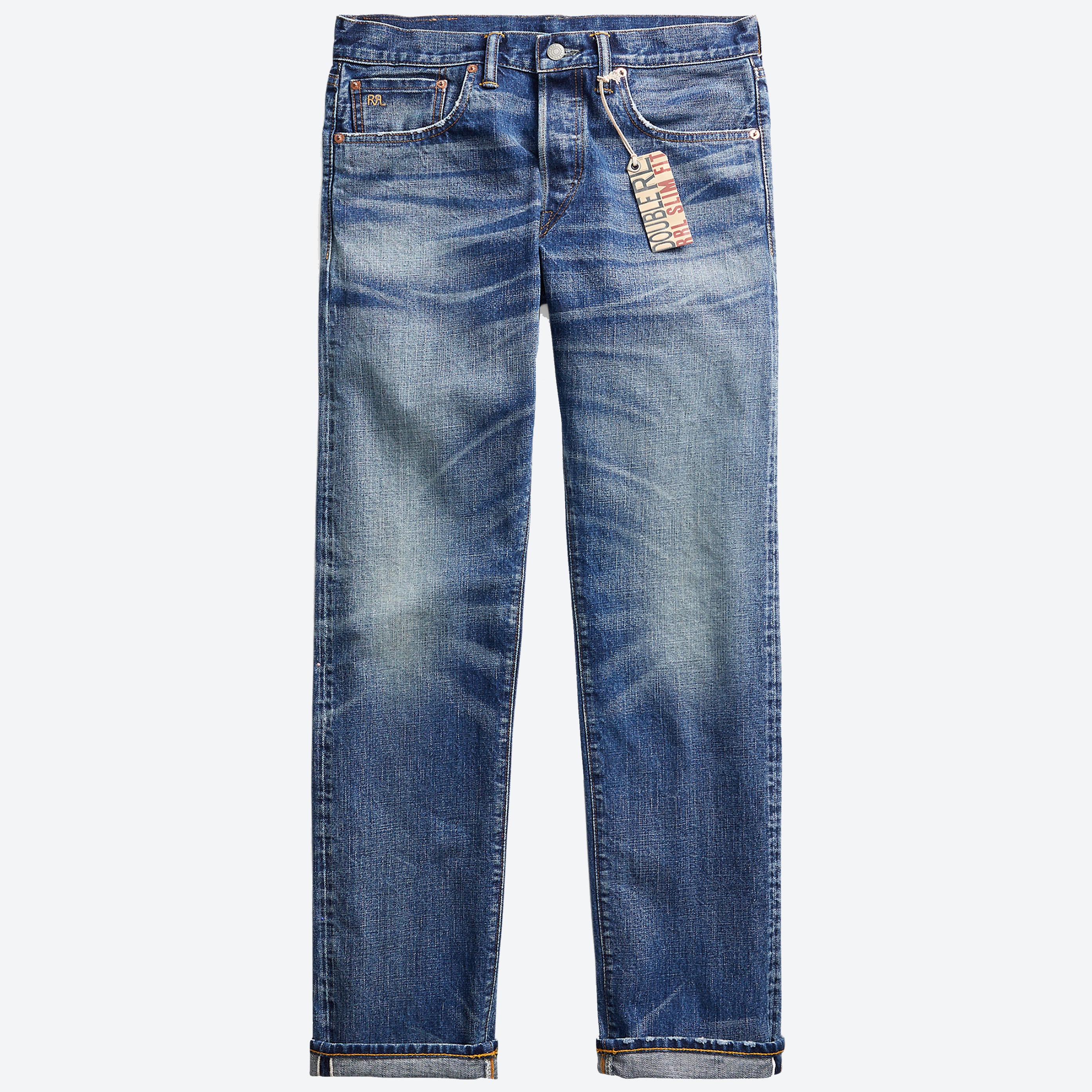 SLIM FIT SELVEDGE JEAN - HILLSVIEW WASH