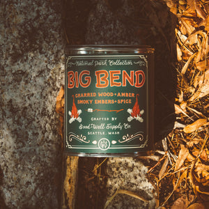 Good and Well Supply Co - 8oz National Park Soy Candles - Big Bend -  - Alternative View 1