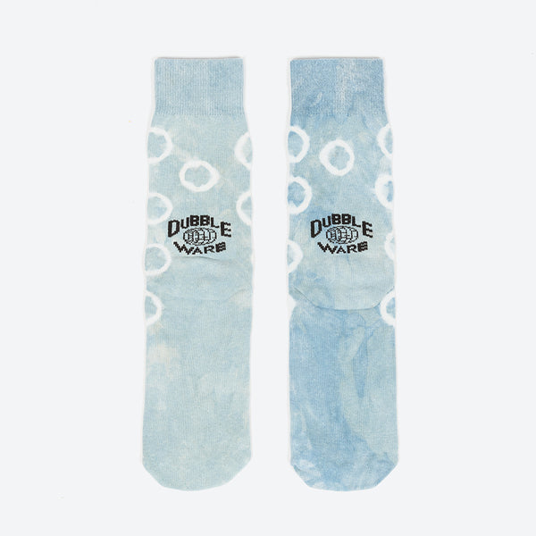 Dubbleware Socks - Indigo Shibori