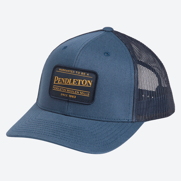 Large Patch Trucker - Navy