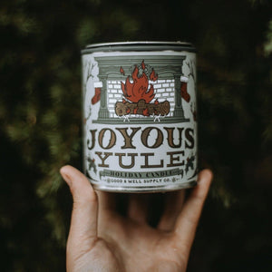 Good and Well Supply Co - Seasons Greetings Holiday Candle Collection - Joyous Yule -  - Alternative View 1