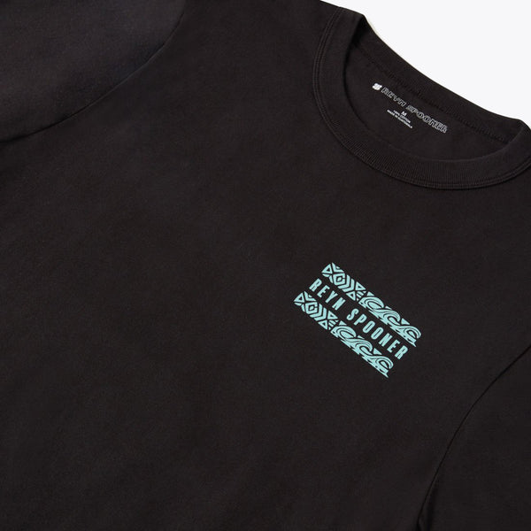 Surfin' 808 T-Shirt - Black