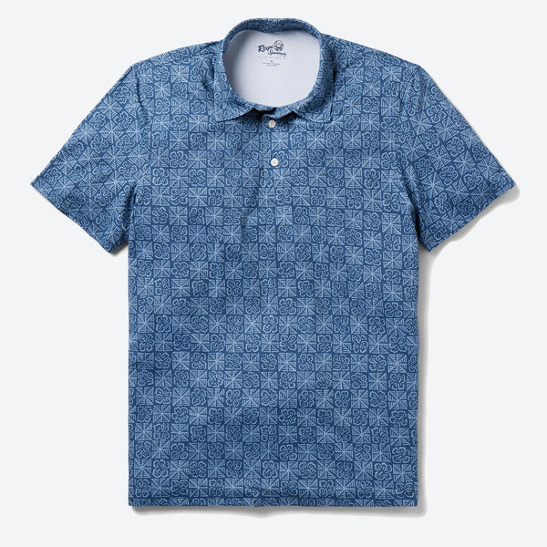 TAPA BISCUS PERFORMANCE POLO - NAVY