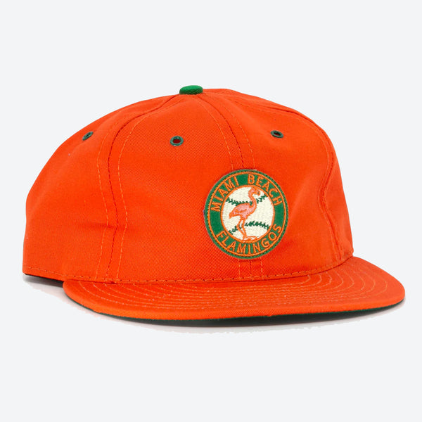 MIAMI BEACH FLAMINGOS CAP - ORANGE