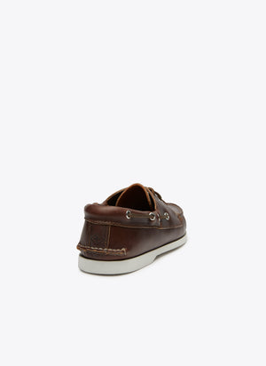 Quoddy - Classic Boat Shoe - Chromexcel Brown -  - Alternative View 1
