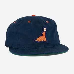 Ebbets Field Flannels - SAN FRANCISCO SEALS CAP - BLACK -  - Main Front View