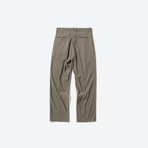 Uniform Bridge - Wide Slack Pant - Beige -  - Alternative View 1