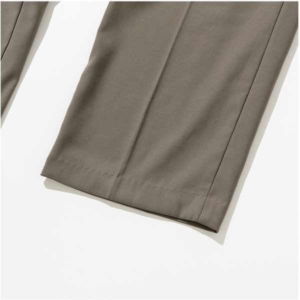 Wide Slack Pant - Beige