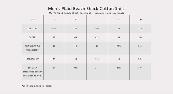 Beach Shack Shirt - Ivory/Copper/Rust Ombre