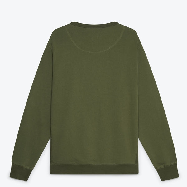 Tops Them All Sweatshirt - Military Green