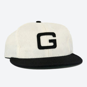 Ebbets Field Flannels - TOKYO GIANTS CAP - WHITE/BLACK -  - Main Front View