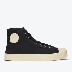 US Rubber Company - Military High Top - Black / White -  - Main Front View