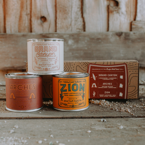Good and Well Supply Co - National Park Regional Candle Gift Set - American Desert -  - Alternative View 1