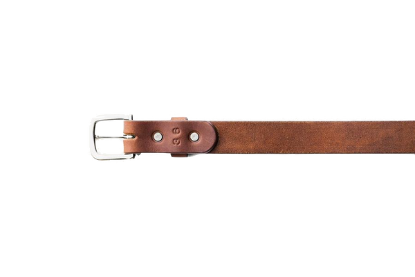 Classic Belt - Cognac / Steel