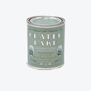 Good and Well Supply Co - 8oz National Park Soy Candles - Crater Lake -  - Main Front View