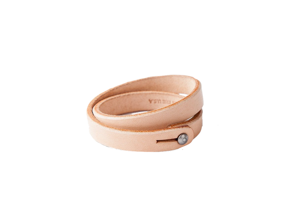 Double Wrap Wristband - Natural