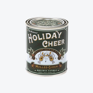 Good and Well Supply Co - Seasons Greetings Holiday Candle Collection - Holiday Cheer -  - Main Front View