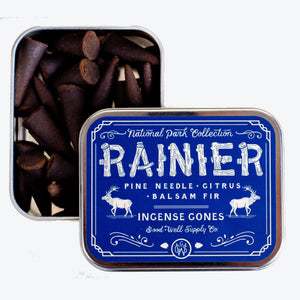 Good and Well Supply Co - Incense Cones pack of 30 - Rainier -  - Main Front View