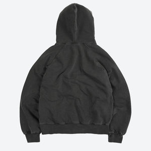 Frizmworks - OG PIGMENT DYEING HOODY  - CHARCOAL -  - Alternative View 1