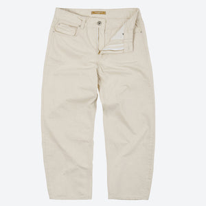 Frizmworks - OG WIDE COTTON PANTS - OATMEAL -  - Main Front View