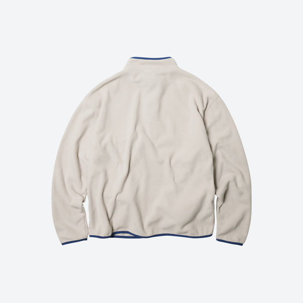 Rounded Pullover Fleece - Ivory