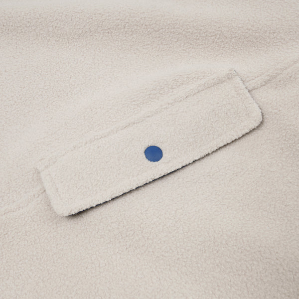 Rounded Pullover Fleece - Ivory